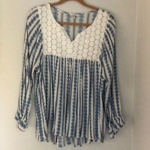 Jodifl embroidered blouse - size M